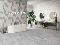 升华陶瓷的一抹时尚砖色,打破平庸,卫浴空间格调满分