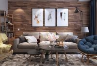 KRONOSWISS瑞士卢森地板邂逅墙面空间  别具韵味