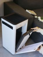 小型空气净化器哪个好，IAM空气净化器KJ500F小巧又高效