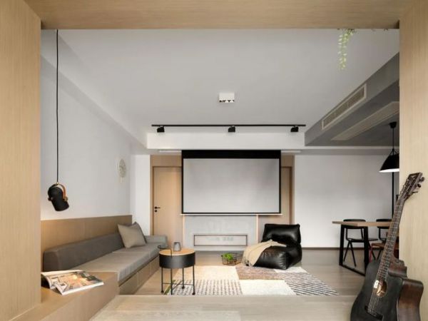 96㎡三室两厅大改造 双动线设计打造化繁为简的家