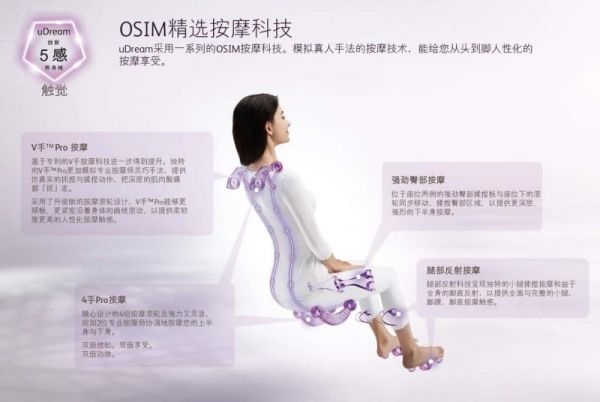 OSIM 「uDream」养身椅，创享5感舒压新科技