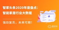 【重磅】智家头条2020年度盘点：智能家居行业大数据报告