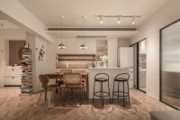 50平米loft，有中岛还有7平米豪华卫浴，舒服的不像话