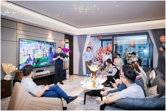 乔迁HOMEPARTY祝酒仪式