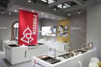 普鲁士亮相2021上海厨卫展 |展示水槽高端工艺之美