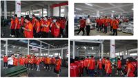 兴火燎原丨万事兴集成灶聊城新老客户工厂行圆满成功！