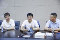 京东厨电总经理及北京嵊州商会会长一行莅临十大品牌科恩集成灶总部考察指导