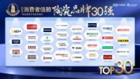 重磅|欧神诺荣膺，“2021消费者信赖陶瓷品牌30强”称号