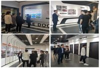 咸宁职业技术学院学生代表走进湖北和乐门业参观学习 
