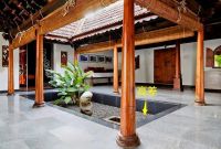 别人看不惯的下沉天井，是我梦寐以求的，休闲会客养鱼惬意无比