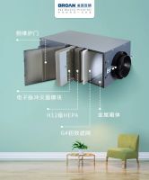 夏日室内空气污染超标，百朗灭菌型管道风机全面净化室内空气