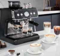 七夕佳节:百胜图Barsetto半自动咖啡机焕新如约而至