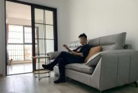 装修完工之后才知道，不吊顶不做电视墙，全屋高级灰，极简又耐看