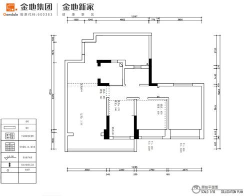 原始平面图