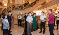 国家统计局总统计师率组调研华艺照明，智能照明最受关注！