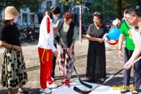 激情冰雪 相约冬奥——我爱我家冬奥社区行走进后现代城