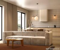 室内空间设计师：85平米，狭小的空间中专注原本质感的营造