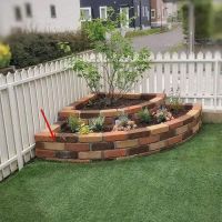 不要再对红砖有偏见了，给家里打造个绿化区，颜色好看又结实