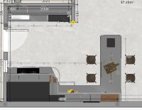 17㎡森歌开放式厨房，一台A8ZK蒸烤一体集成灶搭配不锈钢橱柜，完美融入新中式设计！