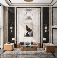 荷兰蔻帝告诉你，用艺术涂料也可以还原大理石的美