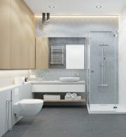 华府板材：马桶后面1平米这样设计，改变你对传统卫生间的看法