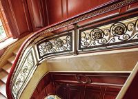 【新浪逛工厂】威亚盾铜门系列报道之楼梯扶手系列：典雅大气 尽显尊贵！