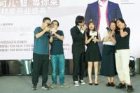 《广岛之恋》原作者张洪量出席成都金可儿床垫开业典礼