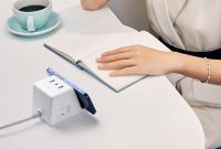 aigo多功能无线充插座M0230T:为桌面添加现代化艺术气