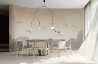 天洋墙布| 2021美到骨子里的三大风格背景墙设计，快快收藏！