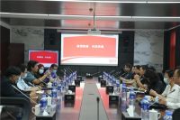 热烈欢迎开发区管委会副主任孔磊莅临美巢集团参观调研