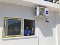 海尔空调在雅典高端公寓筑起“空调墙”