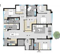 红墨斗中国住宅设计大赛郑州赛区--东易日盛装饰李圆理作品赏析