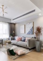 98平米的简欧风新房入住，入户空间宽敞明亮，简约的装修超满意