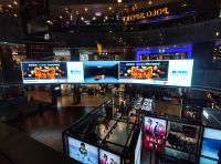 99块大屏，27个城市，月影家居双11猫头闪亮登场！