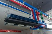 欧思丹辐射冷暖标准培训基地搭载可视化营销辅助系统