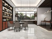 蒙娜丽莎“无限”任意连纹大板,为当代大宅量身定制