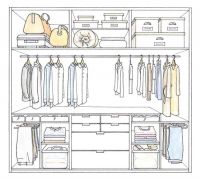 卧室别再做定制衣柜了，砌个墙这样装修，能省好几千