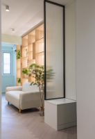 她晒出60㎡小家，本以为会十分拥挤，进门后才发现空间感有多棒