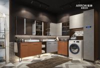 幸福的生活，从选择一款称心如意的箭牌家居定制浴室柜开始！