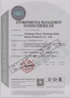 喜讯！热烈祝贺鸿创安全门通过ISO9001质量管理体系和ISO14001环境管理体系双项认证！