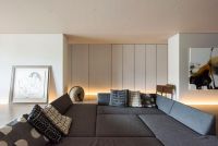 180㎡大平层选极简风，全屋无主灯设计，高级大气过30年也不用换