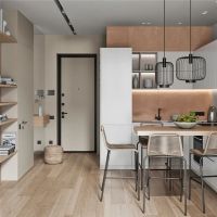 39.6㎡北欧风小套房：纯白+赤陶大地色，优雅又耐看!