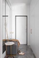 装修 灵感 | 58㎡白色简约一居，细节演绎精致优雅家