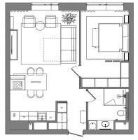 装修 灵感 | 58㎡白色简约一居，细节演绎精致优雅家
