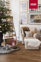 轻法式淑女风，爱上圣象康逸三拼花栗子色系木地板