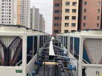 欧思丹热泵丨甘肃平凉业主说“小区的空气更清新”