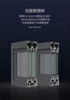 新绍铝材新品：新洛窄边推拉门，突破传统，多场景应用