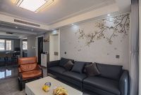 【领绣·菁华】山东新泰实贴图案例分享之客厅篇