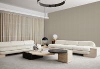 墙面鎏金之美，似时装界的高定|天洋墙布素色新本来了