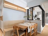 厨房和客厅这样做隔断，一点都不占用面积，邻居看了都说要照着装